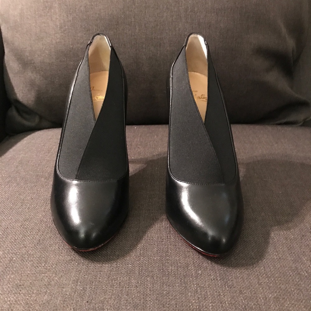 Gorgeous Pair Black Louboutin Heels